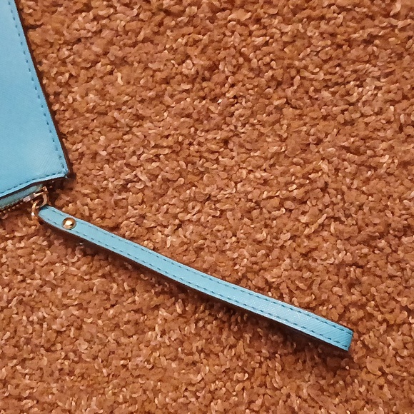 Kate Spade blue wristlet wallet - Picture 7 of 9